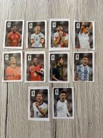 Collection de 10 cartes football joueurs