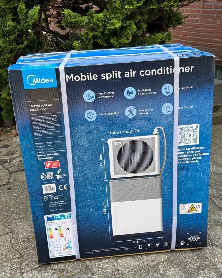 Midea Portasplit 12000 BTU - Fabrikneu & ungeöffnet (Neu und ...