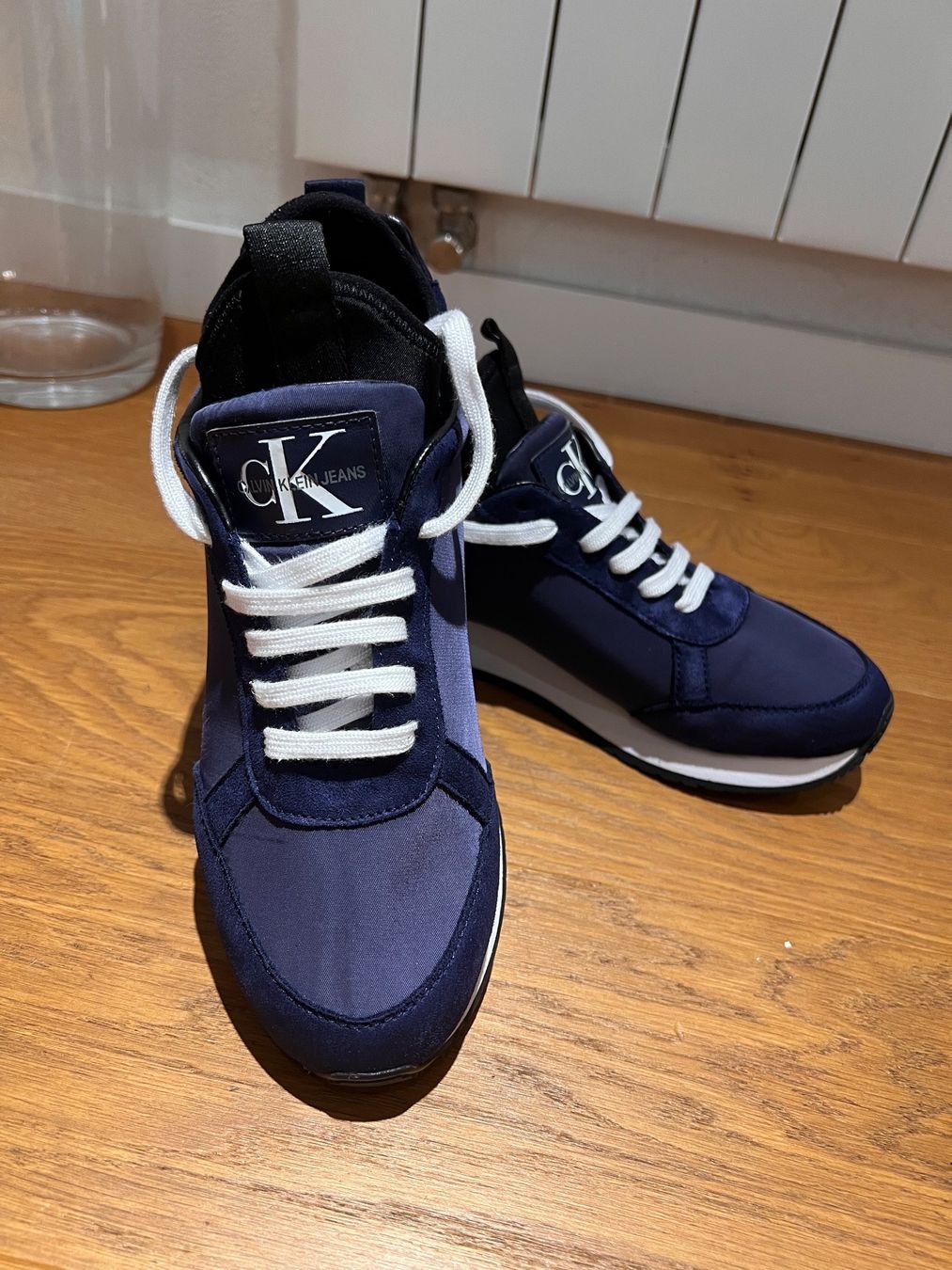 Calvin Klein Scarpe da uomo: Basket basse chaussures bleu Calvin Klein – Usato da Morges venduto da Alexys23 1