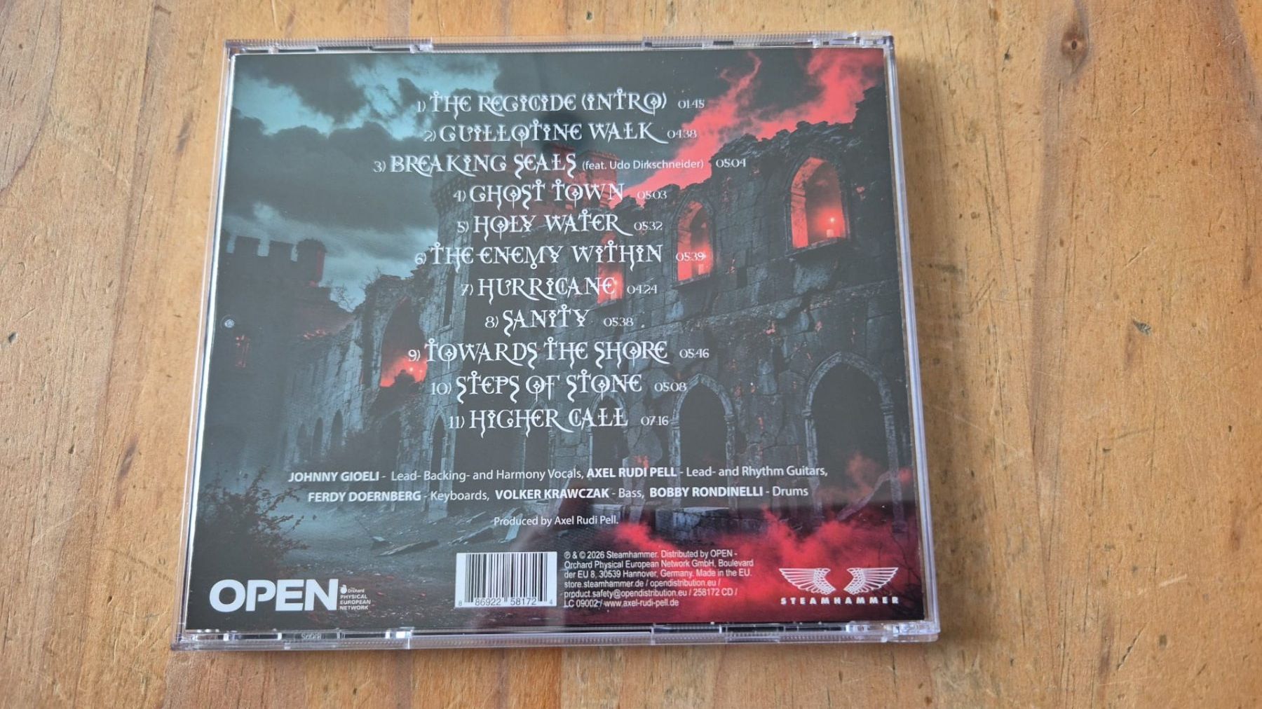 CD: AXEL RUDI PELL - GHOST TOWN - NEUE CD – Usato da Basel venduto da Patiscat 1