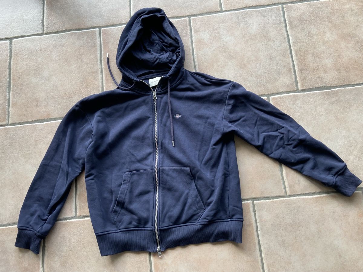 Gant Giacche: GANT Kapuzenjacke blau Gr. XS – Usato da Wettswil venduto da alaskabaer