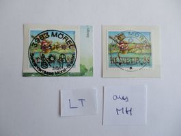 Voll Letzttagsstempel der Poststelle 3983 Mörel
