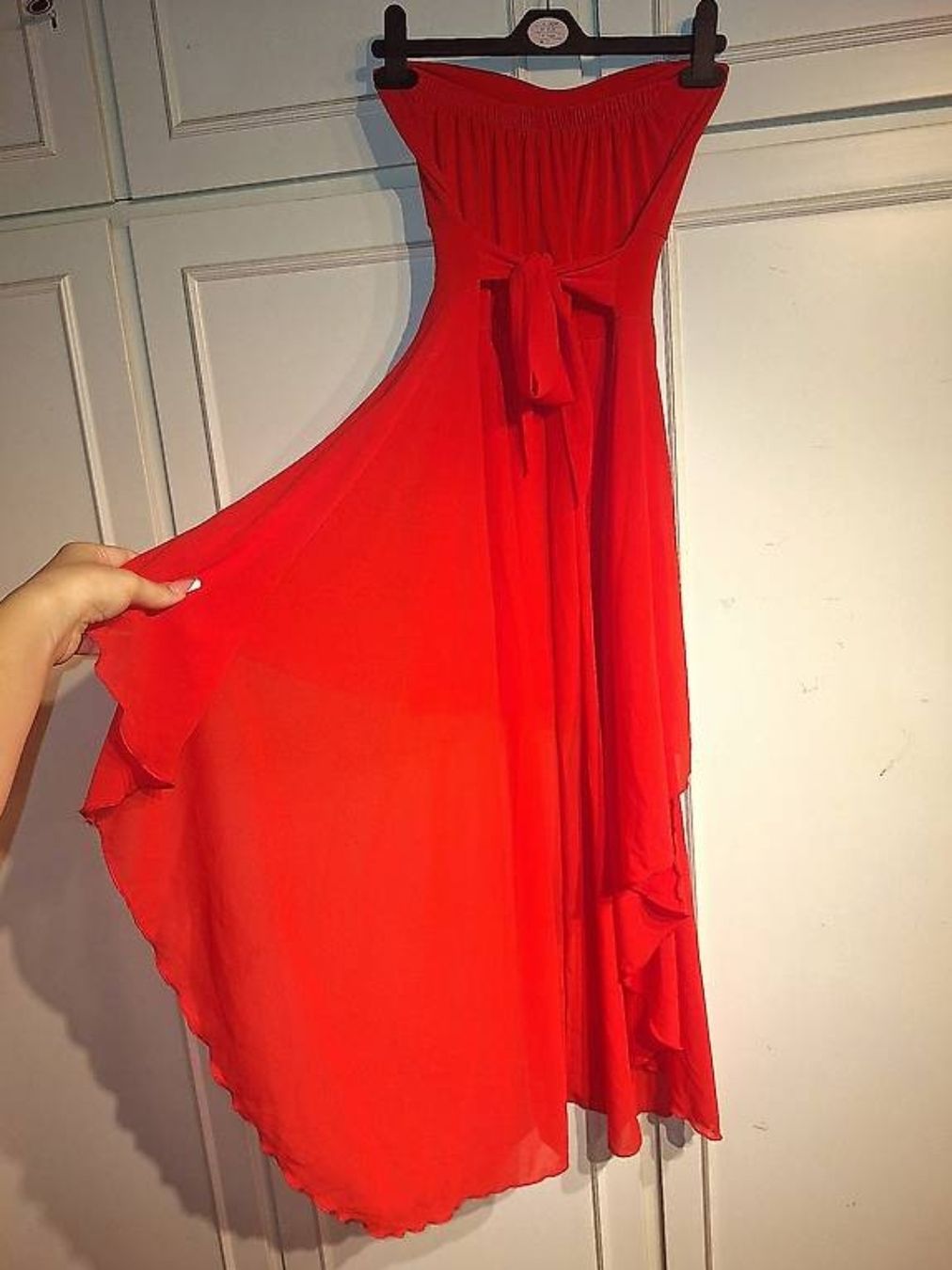 Vestiti: Abito rosso da cocktail – Usato da Vezia venduto da MelRush 1