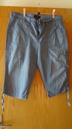 Caprihose, blau Gr. 12 ( 42 )