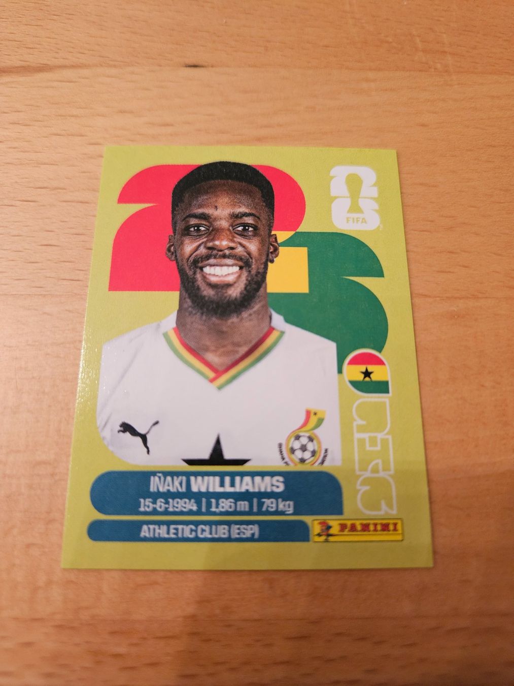 Panini Carte collezionabili: Panini WM 2026 GHA 15 – Nuovo (secondo la descrizione) da Winterthur venduto da melac