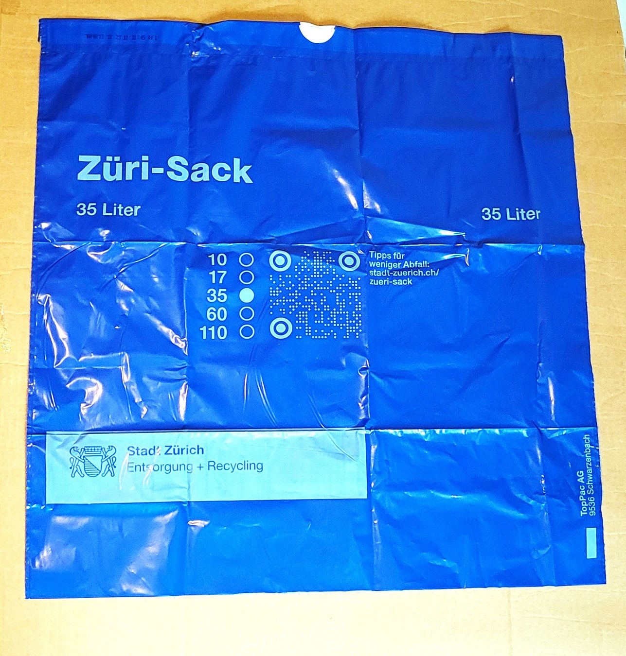 Cestini per rifiuti: Gebührenabfallsäcke Zürich – Nuovo (secondo la descrizione) da Zürich venduto da Avd 5