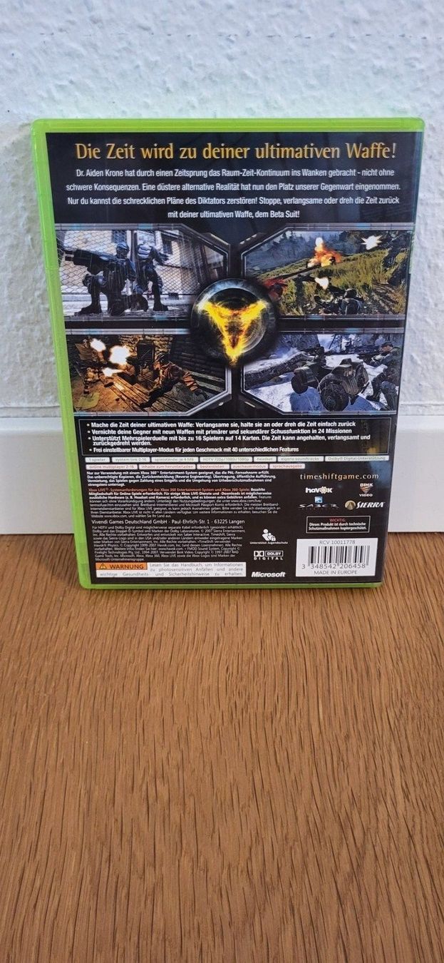 Microsoft Jeux: Xbox 360 - TimeShift – D'occasion à Münsingen par DigitaleSpielecke 1