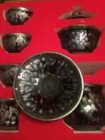 Tee-Set, 10 teilig, traditionell, neuwertig