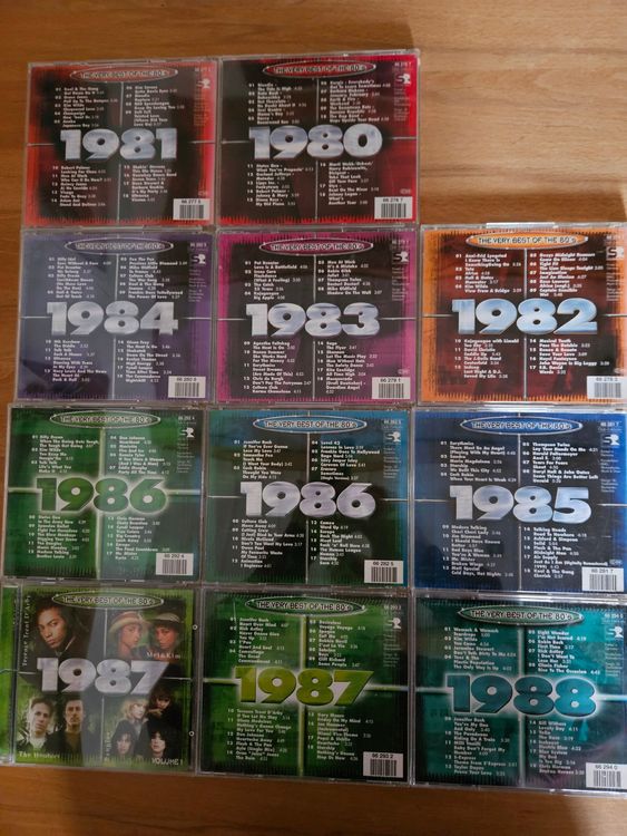 The very Best of the 80er 11 tolle CD #39 s (Gebraucht) in Gattikon für