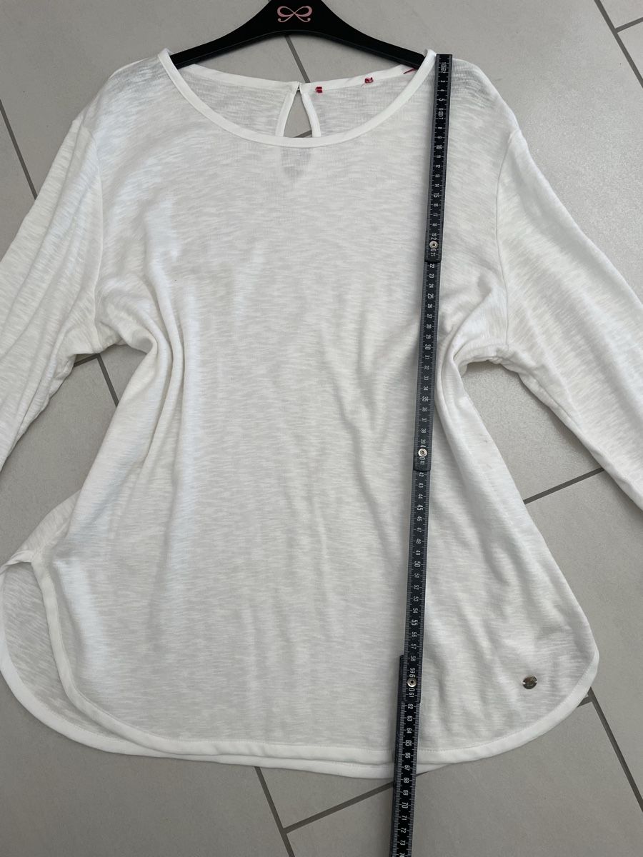 S.Oliver Camicette: S. Oliver Weisse Damenbluse Gr L – Usato da Rüti ZH venduto da kar_xx9l 2