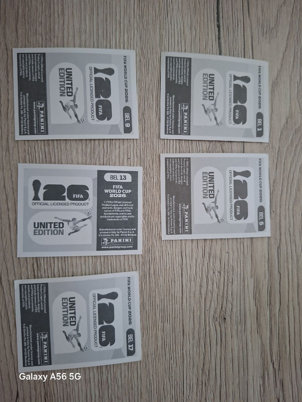 Panini Sammelbilder & Trading cards: panini bel – Neu und originalverpackt aus Vionnaz von NMNB