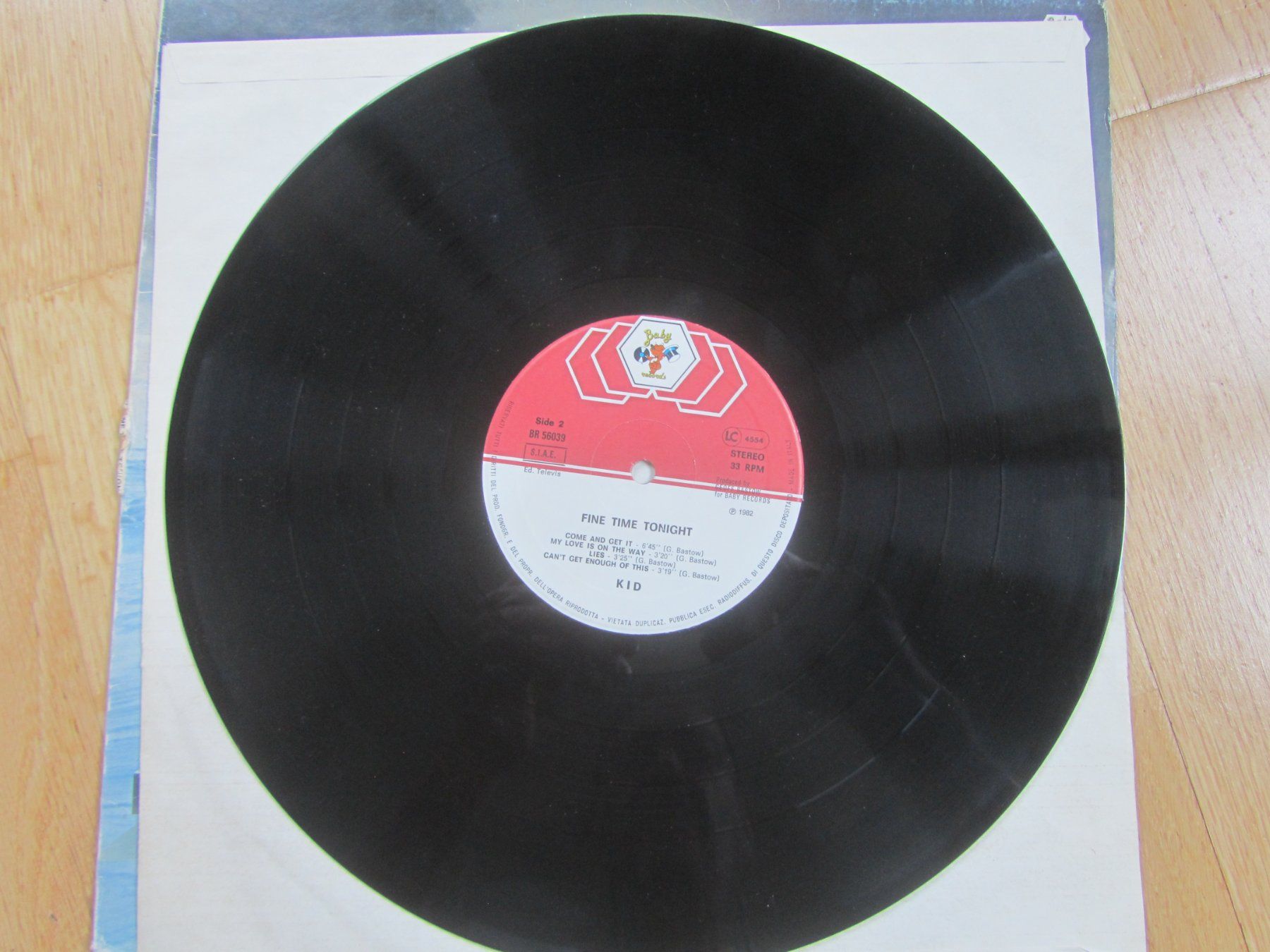 Dischi in vinile: KID     - Fine Time Tonight LP – Usato da Seengen venduto da mikelele 2