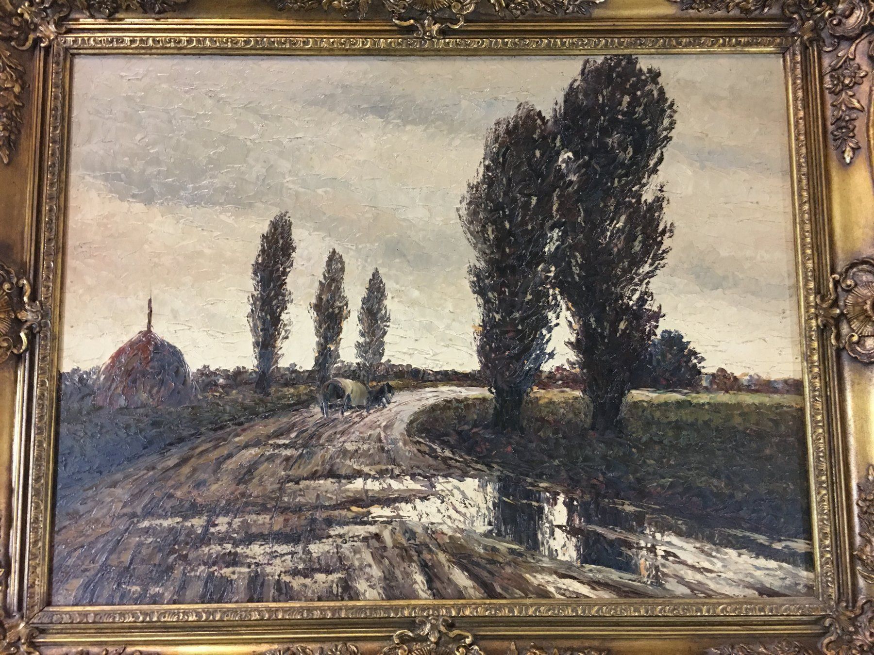 Gemälde: Oelgemälde - sehr alt / 99 x 79cm – Gebraucht aus Oftringen von Vucki 9