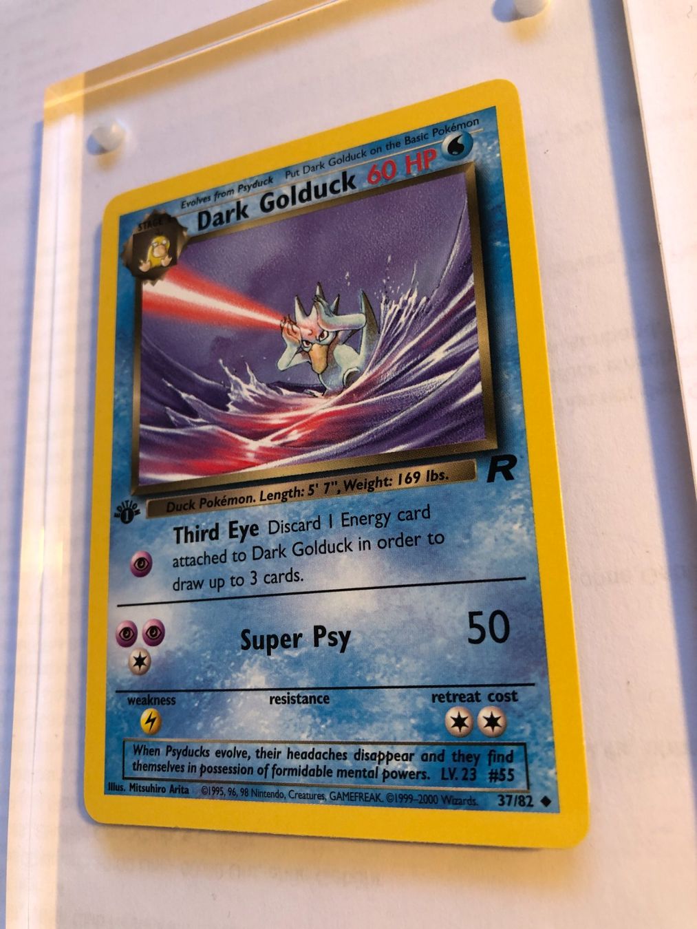 Carte collezionabili: Dark Golduck (unc.) 1st Team Rocket - MINT - ab 1.- – Usato da Giubiasco venduto da dan_pr8b 2