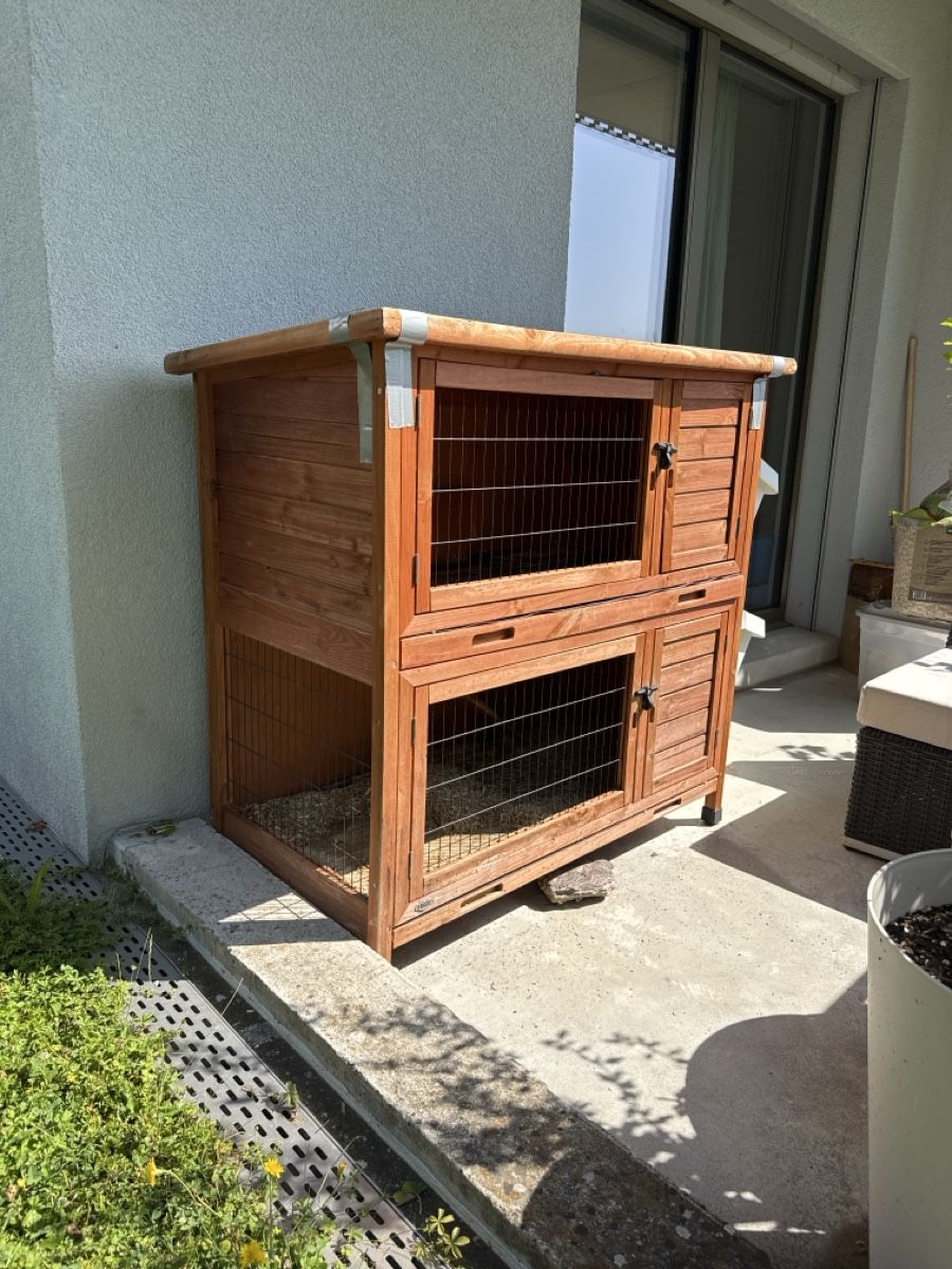 Trixie Gabbie, trasporto & Sicurezza: Kleintierheim Holz Käfig Trixie – Usato da RÜSCHLIKON venduto da ricardseller180318