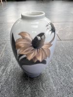 Royal Copenhagen Vase Porzellan 1953, Kegelblume, Blume