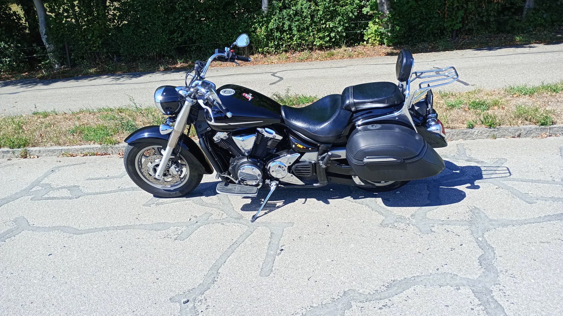 Yamaha Chopper: Yamaha XVS W1300A Midtnight Star – Usato da Schalunen venduto da leinad03 6