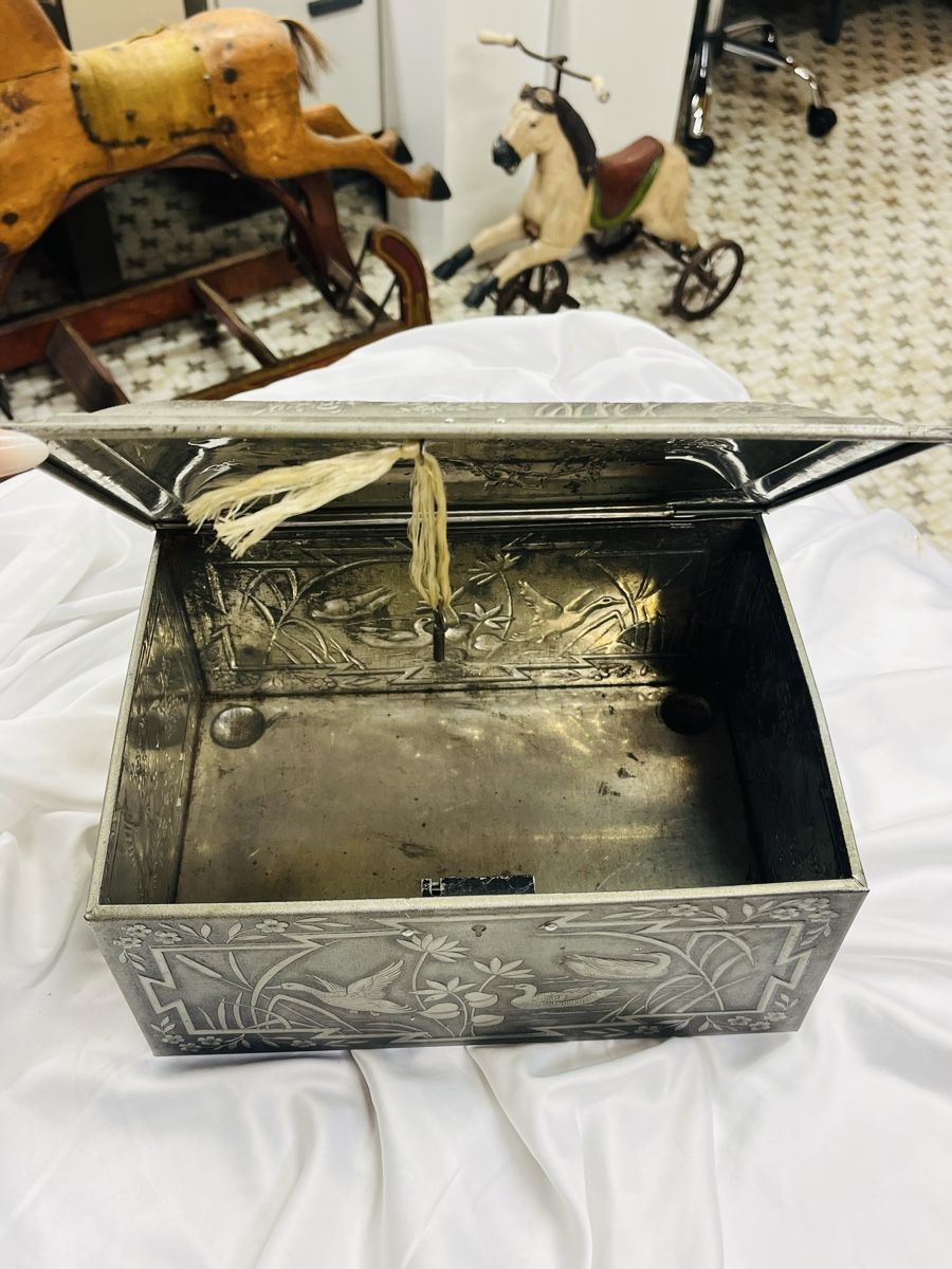 Altri Prodotti per fumatori: Zigarrenbox Schatulle antik verzinkt – Usato da Roggwil BE venduto da IsoNice88 3