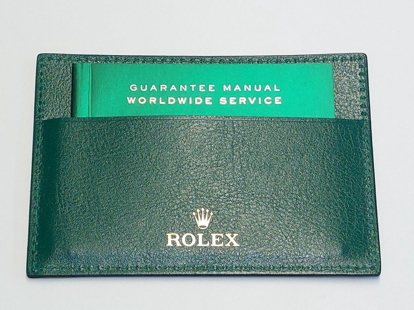 Rolex Uhren: Rolex Garantie Kartenhalter 2015-2023 + Guarantee Manual – Neu und originalverpackt aus St. Gallen von shatcy