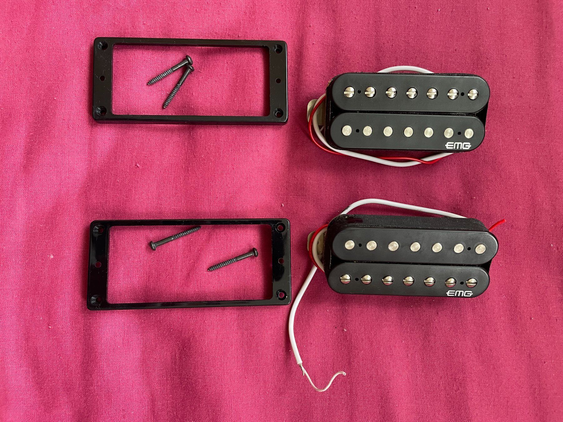 Strumenti musicali: 7-str EMG RetroActive Super77-7 set – Usato da Basel venduto da zso_tmf5