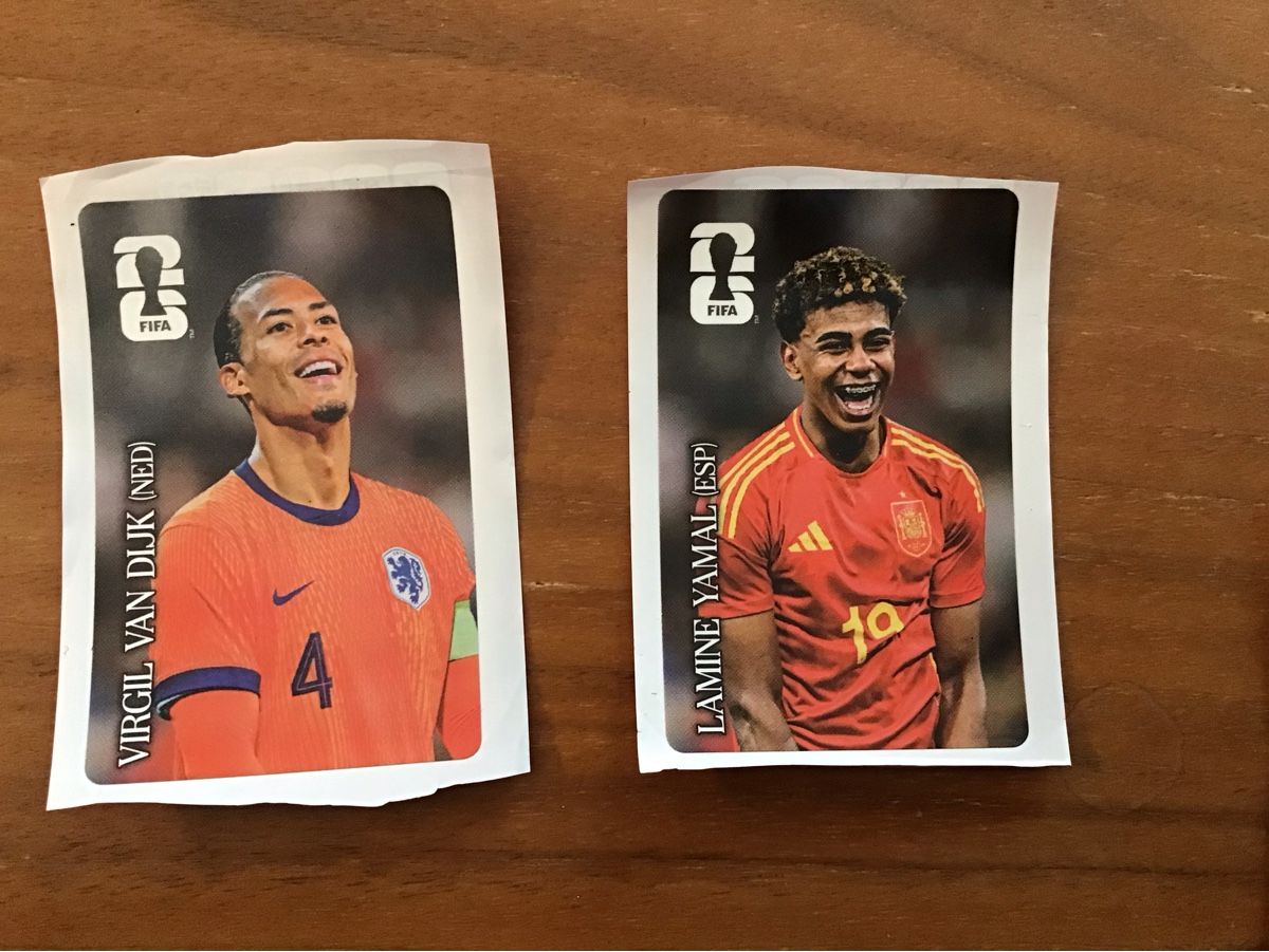 Panini Carte collezionabili: FIFA Cola Sticker komplett 2026 – Nuovo (secondo la descrizione) da Windisch venduto da tompsonjack 6