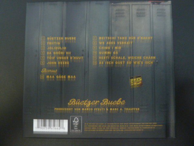 CD: Gölä / Trauffer - Büetzer Buebe – Usato da Au ZH venduto da sikoku 2