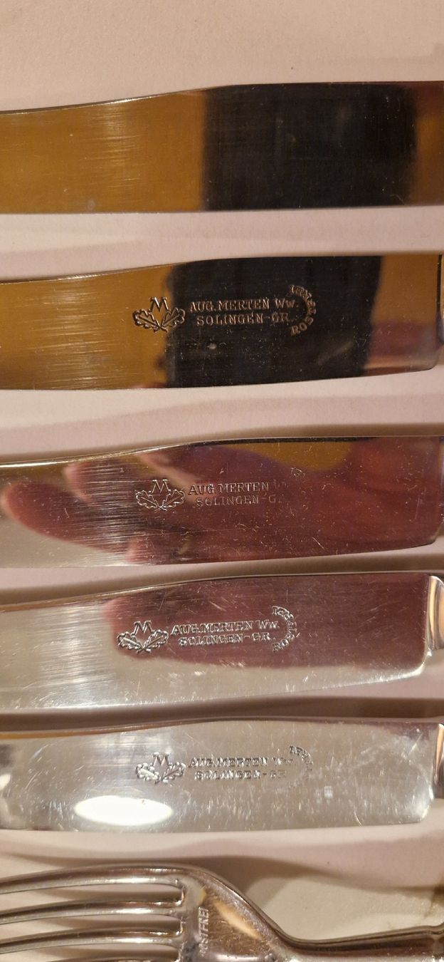 Solingen Set di posate: Solingen cutlery set – Usato da Burgdorf venduto da maj_swz8 2