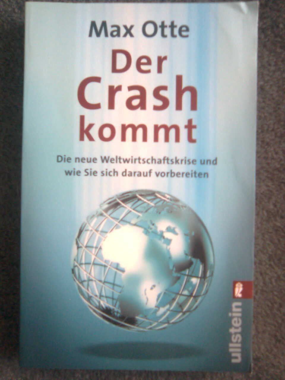 Bücher: Max Otte Der Crash kommt – Gebraucht aus Basel von Alacant
