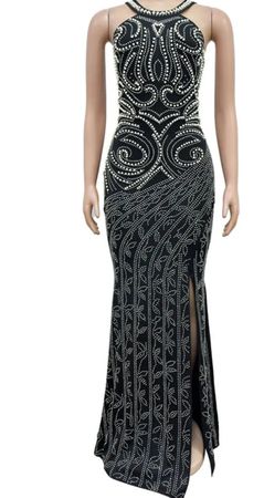 kleid, abendkleid, festkleid, langeskleid, edel, bestickt