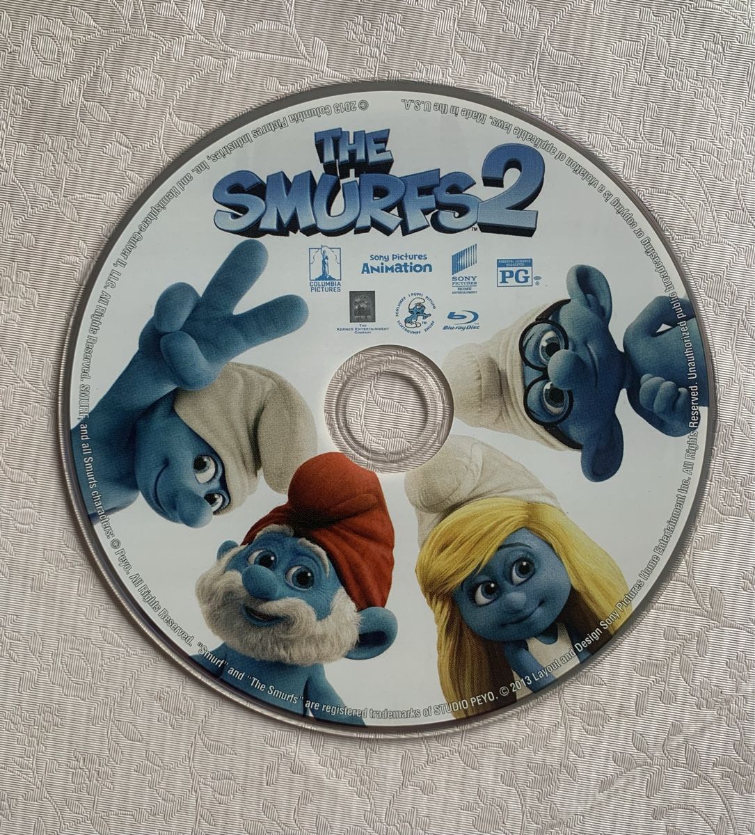 Alle DVDs: The Smurfs 2 Blue-ray – Gebraucht aus Lausanne von musk-77