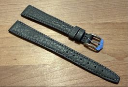 Original TAG Heuer Vintage NOS 14mm Leder Armband neu