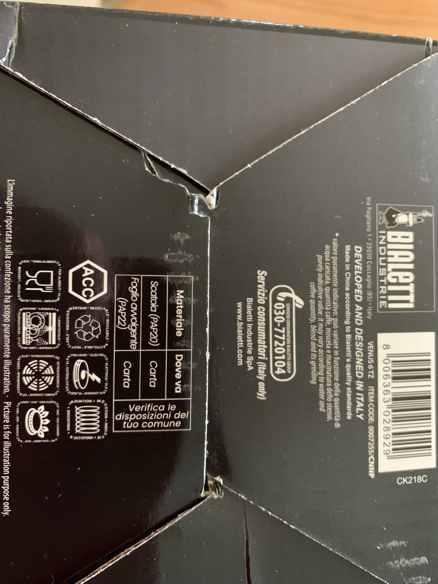 Bialetti Kaffeemaschinen & Espressomaschinen: Bialetti Venus 6Tassen – Neu und originalverpackt aus Taegerig von kat_t8hk 2