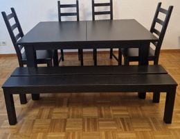 Eszimmerset schwarz von Ikea- Perfekt für dein Zuhause!