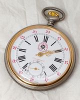 CORTÉBERT Taschenuhr 48mm NOS Ancre 1A Patent swiss Uhr
