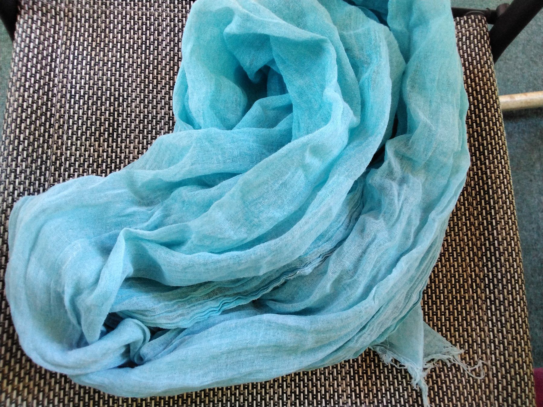 Foulard & Sciarpe: SCHAL HELLBLAU – Usato da Biel/Bienne venduto da dasi3 1