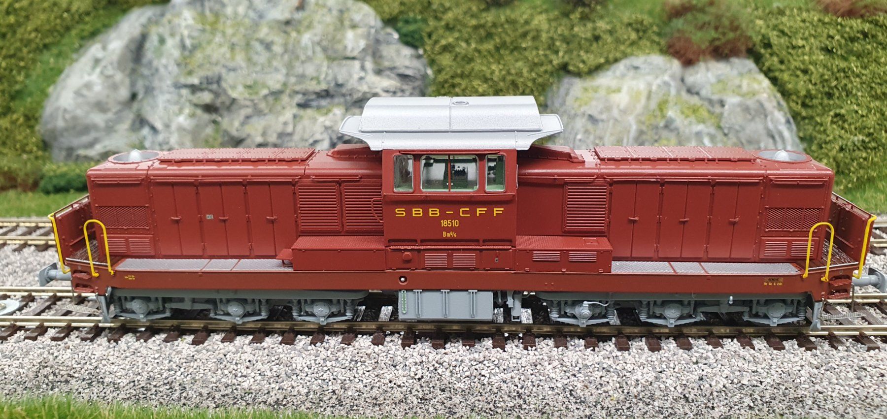 LS Models Modellini di ferrovie: LS Modeis 17006 SBB Bm 6/6  18510 braun mit ESU Decoder – Nuovo (secondo la descrizione) da Würenlos venduto da juruth 2