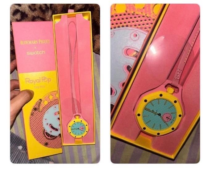 Swatch Orologi: Swatch Royal Pop Otg Roz – Nuovo e nell'imballaggio originale da Bern venduto da tar_hm7j 1