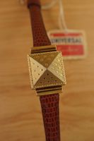 Universal Geneve Secret-Damenuhr, 18K-Gold, Vintage 1951