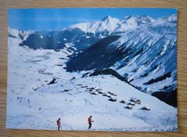 AK Das Tavetsch. Vom Skigebiet Milez auf Rueras und Sedrun