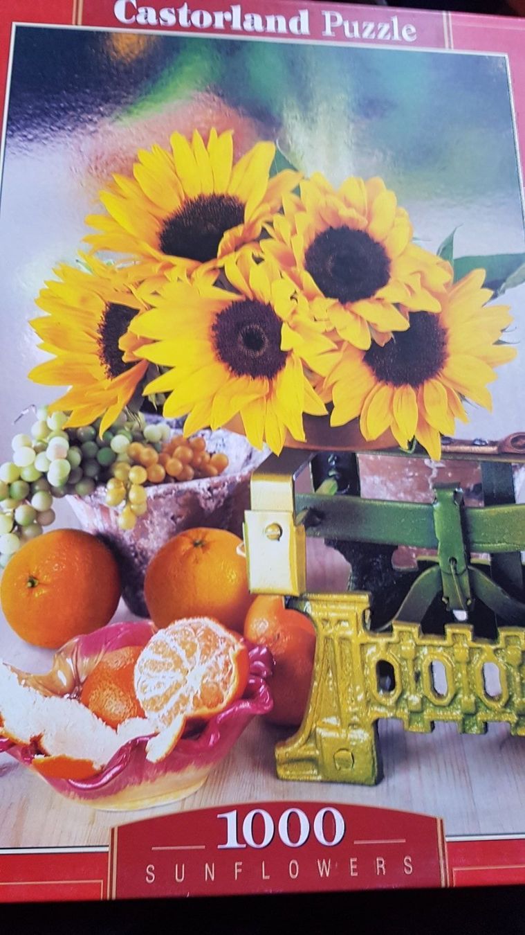 Puzzle: Puzzle 1000tlg Sonnenblumen B – Usato da Schwarzenburg venduto da Flamingo07
