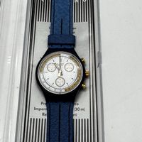 Vintage Swatch Chronograph SCN100 Skipper Sammleruhr mit Box