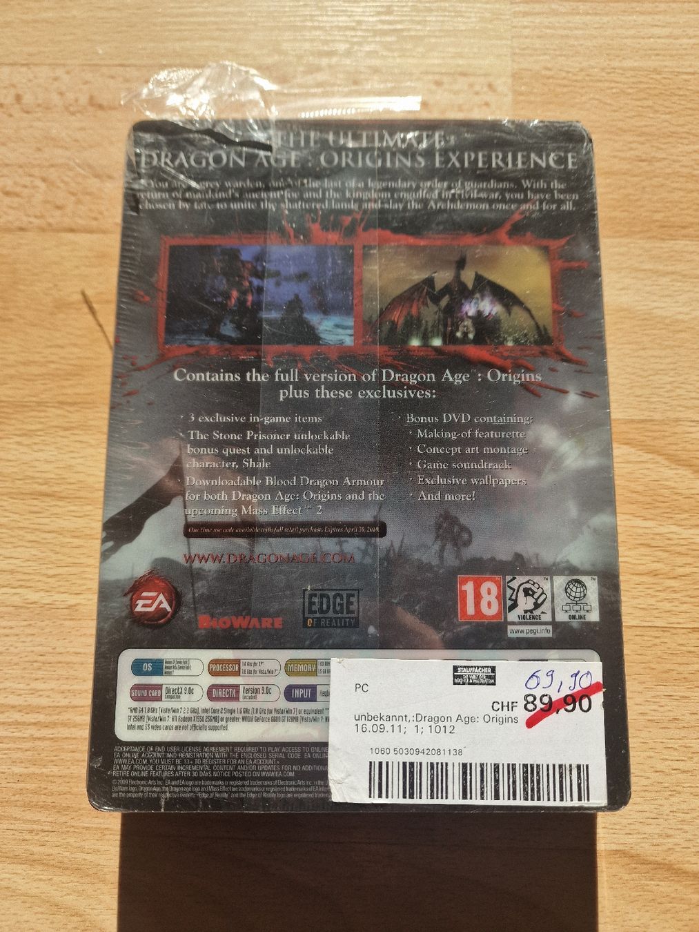 Giochi: Neu Dragon Age: Origins - Ultimate Edition - PC - – Nuovo (secondo la descrizione) da Fahrwangen venduto da luk_bhw7 2