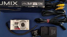Lumix Panasonic FX10 silver mit Leica DC Vario - Elmarit