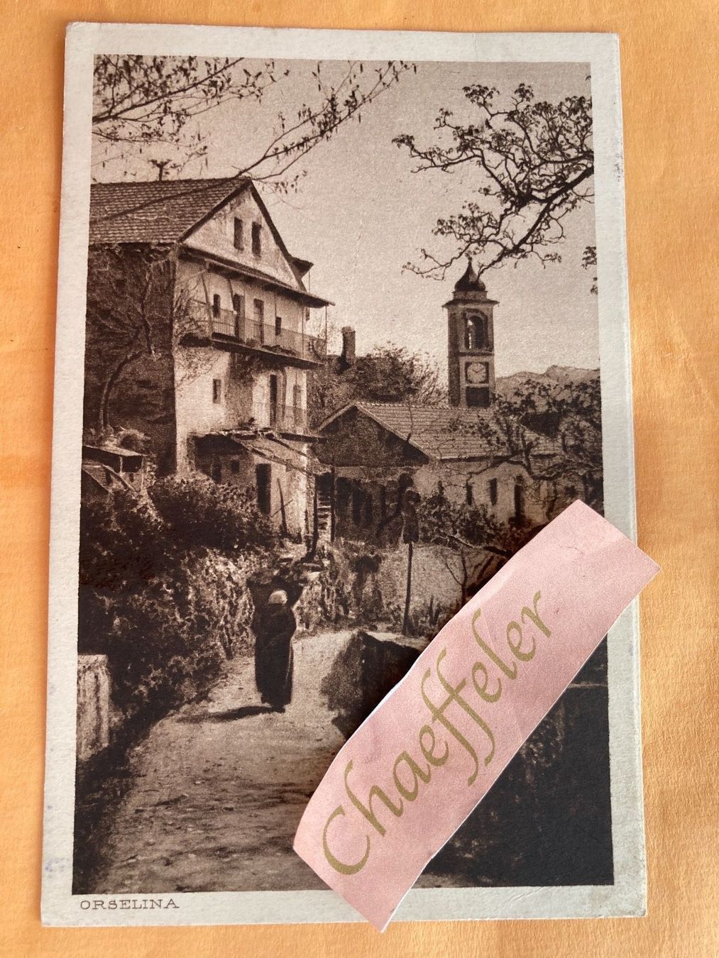 Ansichtskarten: Orselina – Gebraucht aus Zürich von Chaeffeler