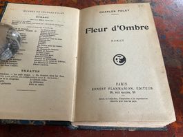 Charles Foley Fleur d’ombre Reliure cuir