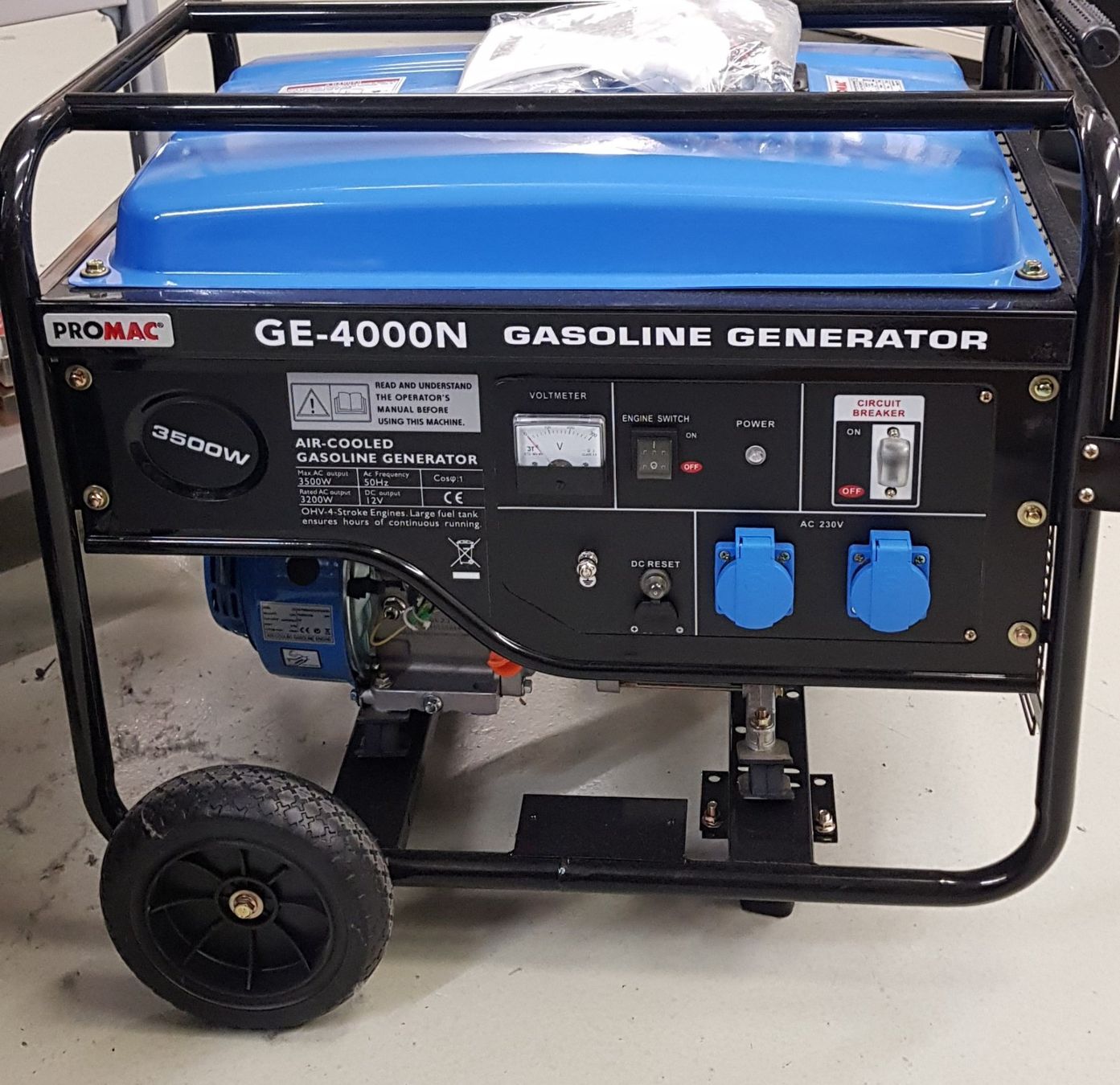 Generatori di corrente: Neuwertig Generator Professional GE-4000N – Nuovo (secondo la descrizione) da Oberdorf BL venduto da heinimag