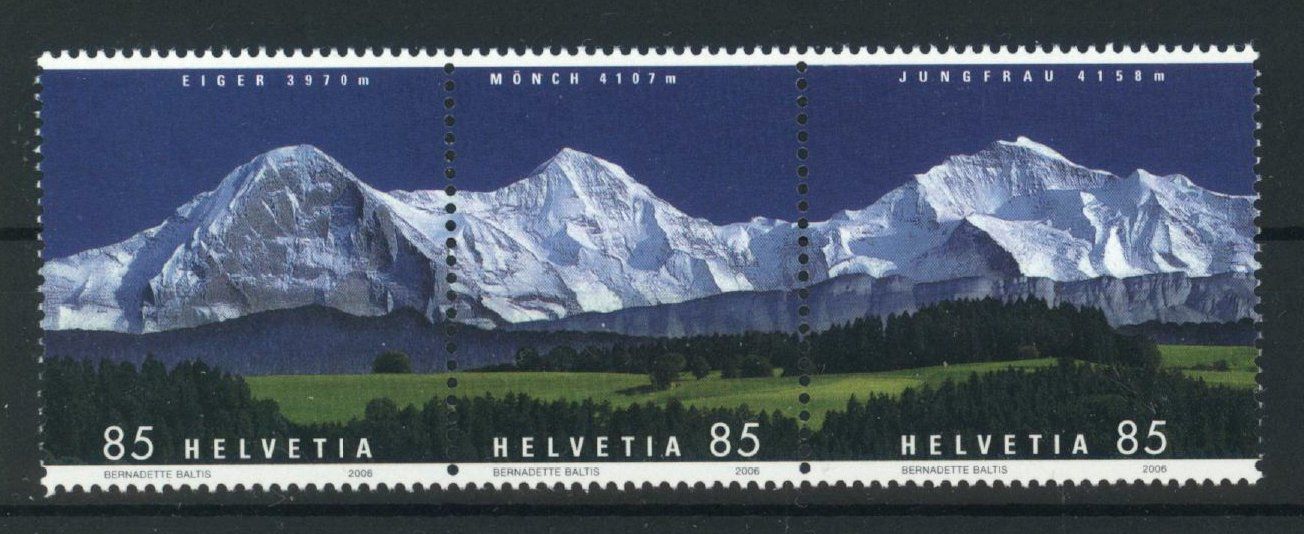 Tutti i francobolli: 2006, Schweizer Bergpanorama ** (1) – Usato da Willisau venduto da Vollstempel