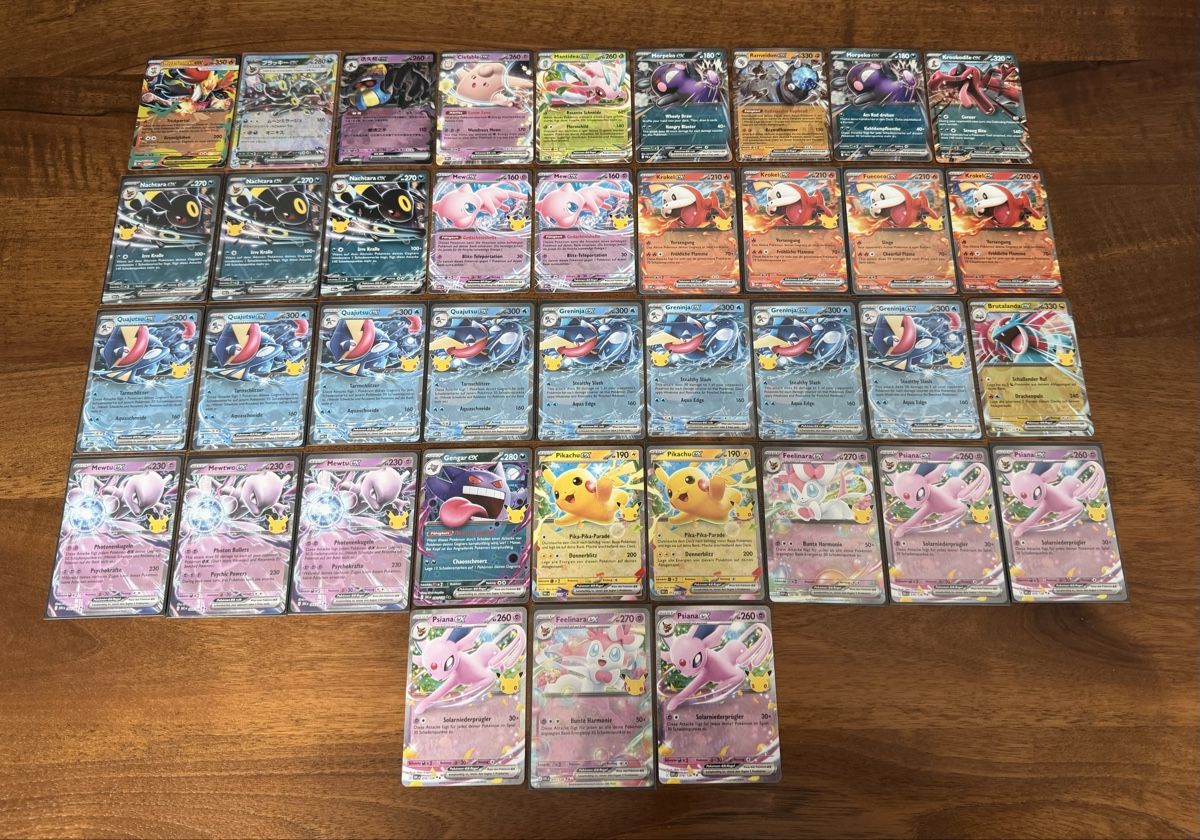 Pokémon Cartes à collectionner: Pokemon ex Karten ab 1 CHF – Neuf (Voir description) à Au SG par Bego1