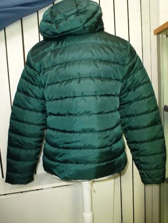 EVERME GR 36 SMARAGD GRÜN NEU KAPUZE RV STEPPJACKE
