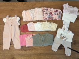 Wunderschönes Mädchen Kleiderpaket Gr. 50/56